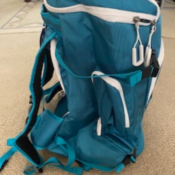 Resvin Ski Boot Bag, Large Ski Boot Bag Aqua Blue - Picture 9 of 9